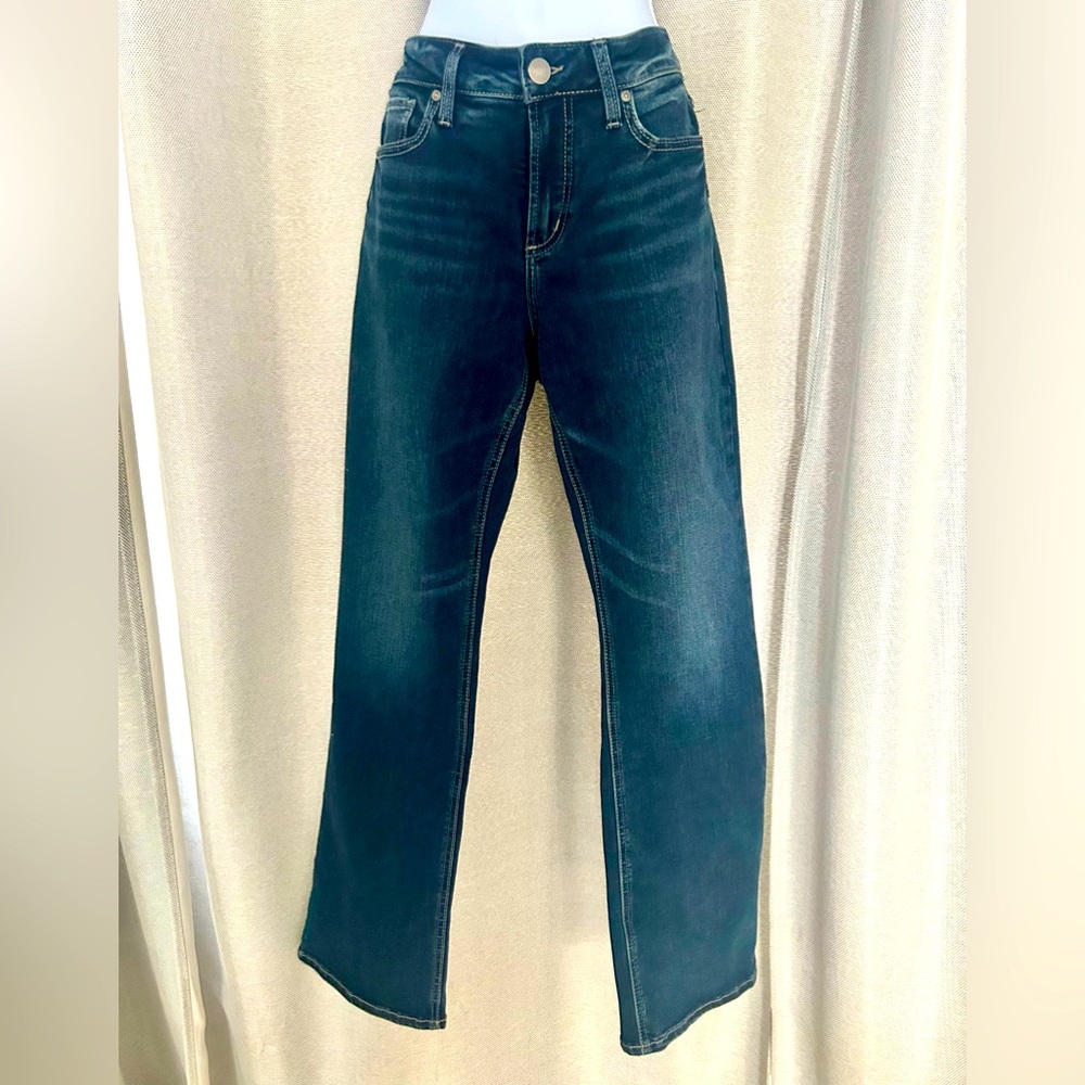 Silver Slim Boot Jeans Size 30/31